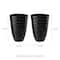 Glitzhome® 19.7" Eco-Friendly Oversized Faux Ceramic Pot Planters, 2ct.